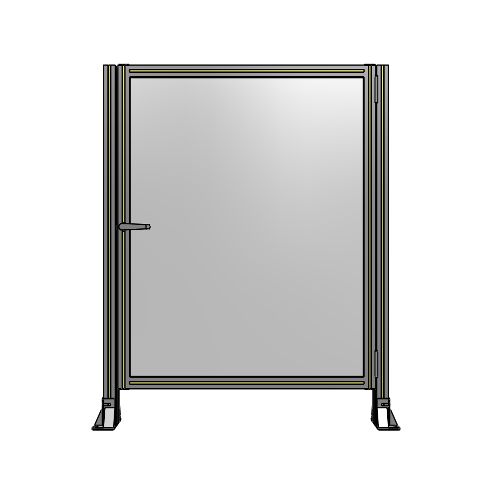 G6-1400-1100-0150-EYPTA GUARDING PANEL 1400MM TALL X 1100MM WIDE 1/4'' POLYCARBONATE