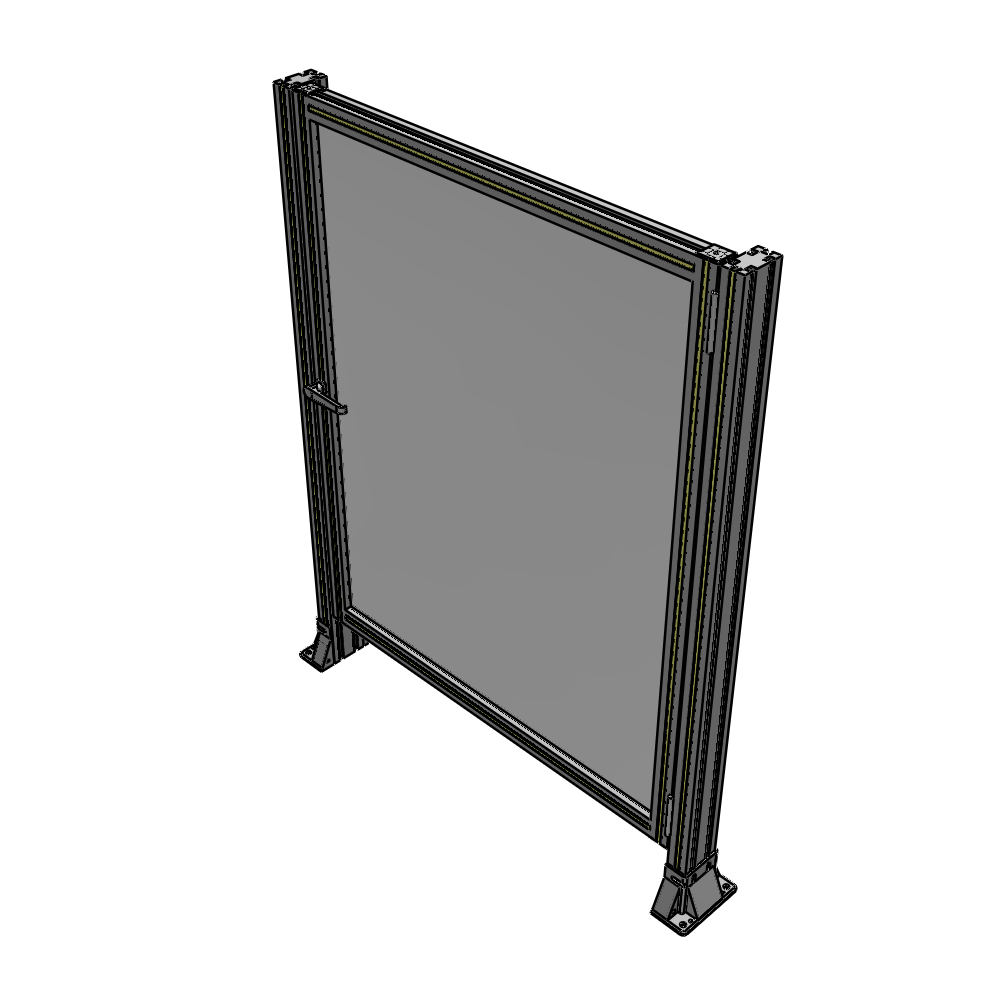 G6-1400-1100-0150-EYPTA GUARDING PANEL 1400MM TALL X 1100MM WIDE 1/4'' POLYCARBONATE