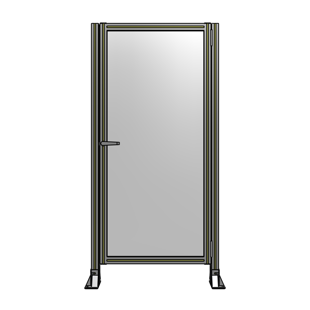 G6-1700-0820-0150-EYPTA GUARDING PANEL 1700MM TALL X 820MM WIDE 1/4'' POLYCARBONATE