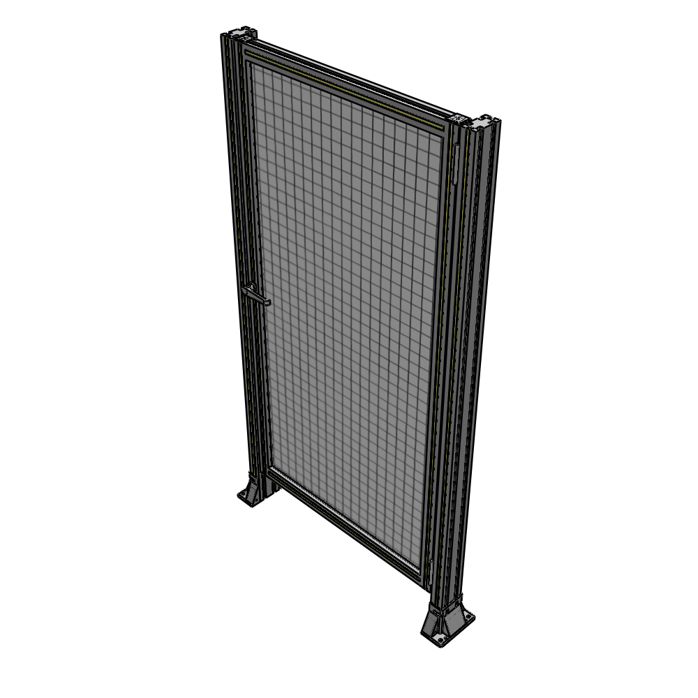 G6-1700-0900-0150-EYMTA GUARDING PANEL 1700MM TALL X 900MM WIDE 1'' MESH