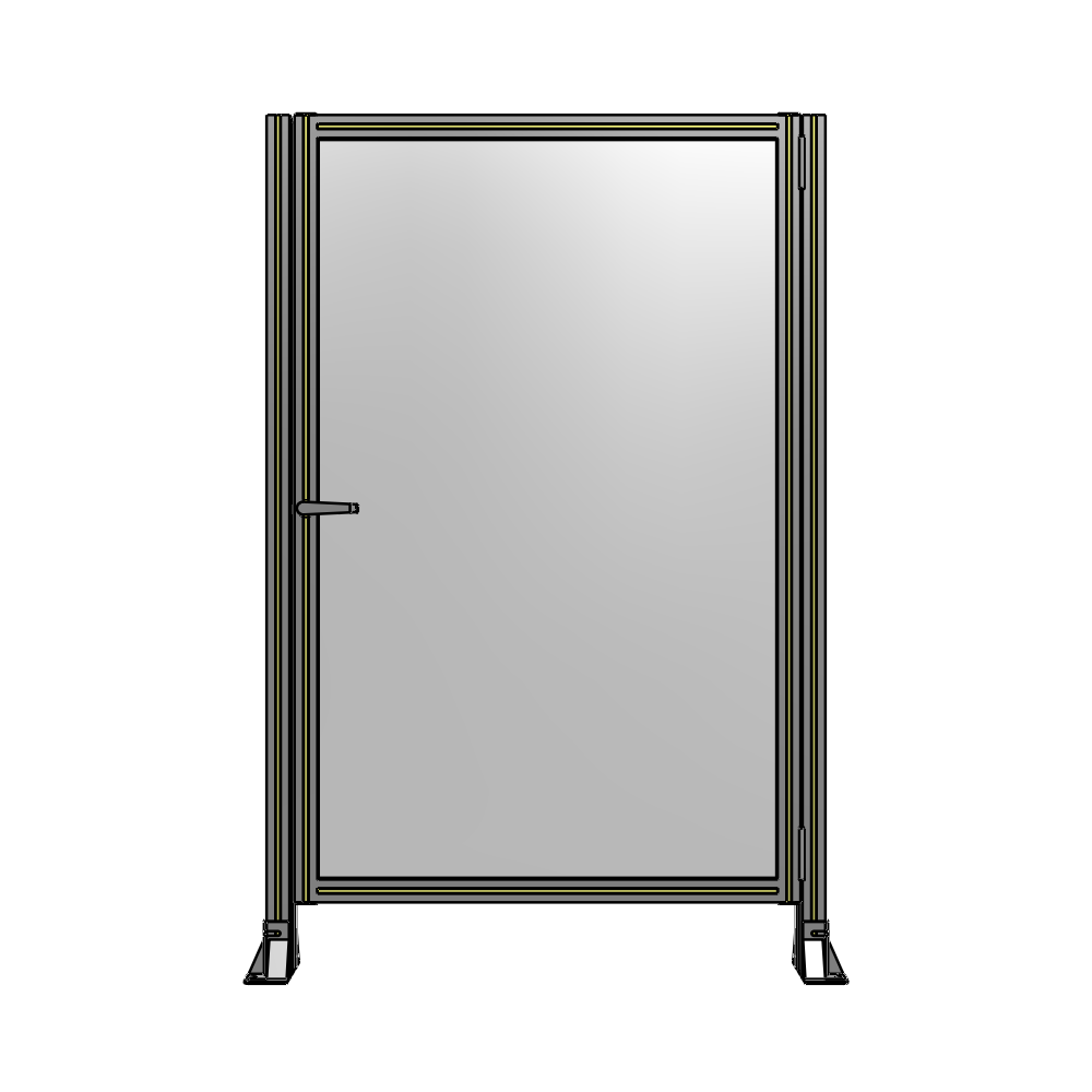 G6-1700-1100-0150-EYPTA GUARDING PANEL 1700MM TALL X 1100MM WIDE 1/4'' POLYCARBONATE