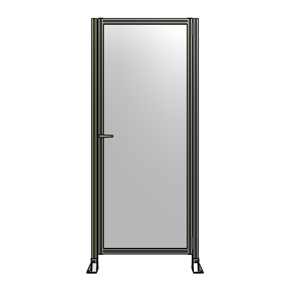 G6-2135-0900-0150-EYPTK GUARDING PANEL 2135MM TALL X 900MM WIDE 1/4'' POLYCARBONATE