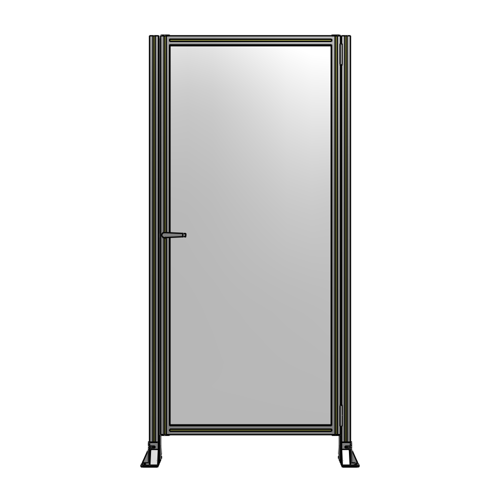 G6-2135-1000-0150-EYPTA GUARDING PANEL 2135MM TALL X 1000MM WIDE 1/4'' POLYCARBONATE