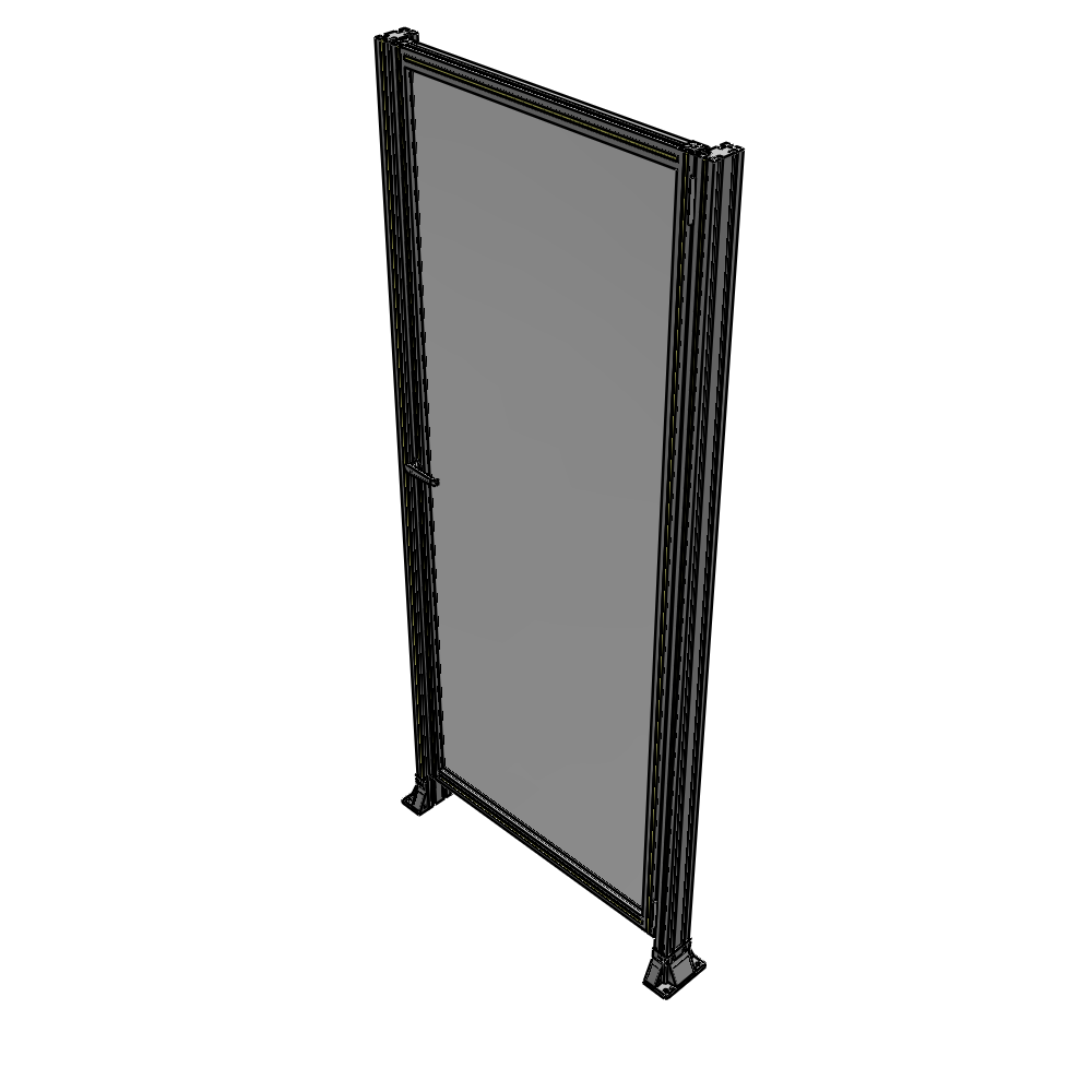 G6-2400-1020-0150-EYPTK GUARDING PANEL 2400MM TALL X 1020MM WIDE 1/4'' POLYCARBONATE