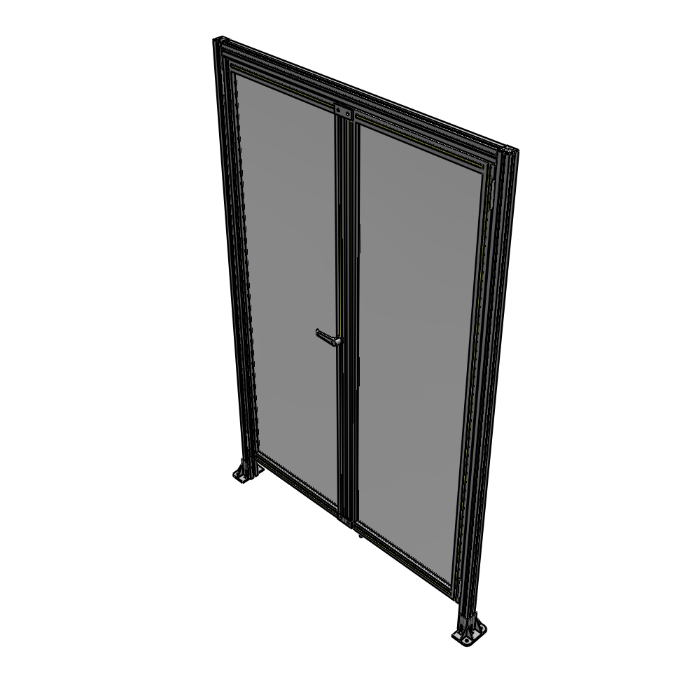 J1-2135-1400-0150-TYPTA GUARDING PANEL 2135MM TALL X 1400MM WIDE 1/4'' POLYCARBONATE