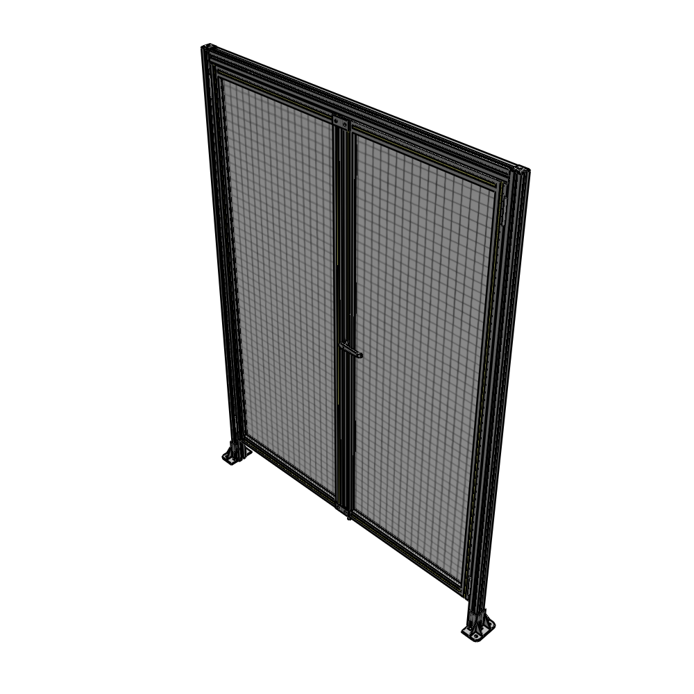 J1-2135-1600-0150-UYMTK GUARDING PANEL 2135MM TALL X 1600MM WIDE 1" MESH