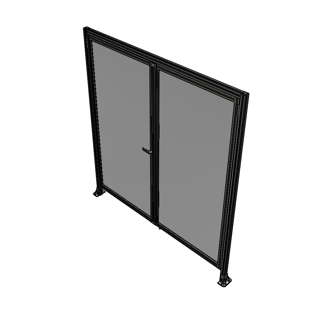 J1-2135-2000-0150-TYPTK GUARDING PANEL 2135MM TALL X 2000MM WIDE 1/4'' POLYCARBONATE