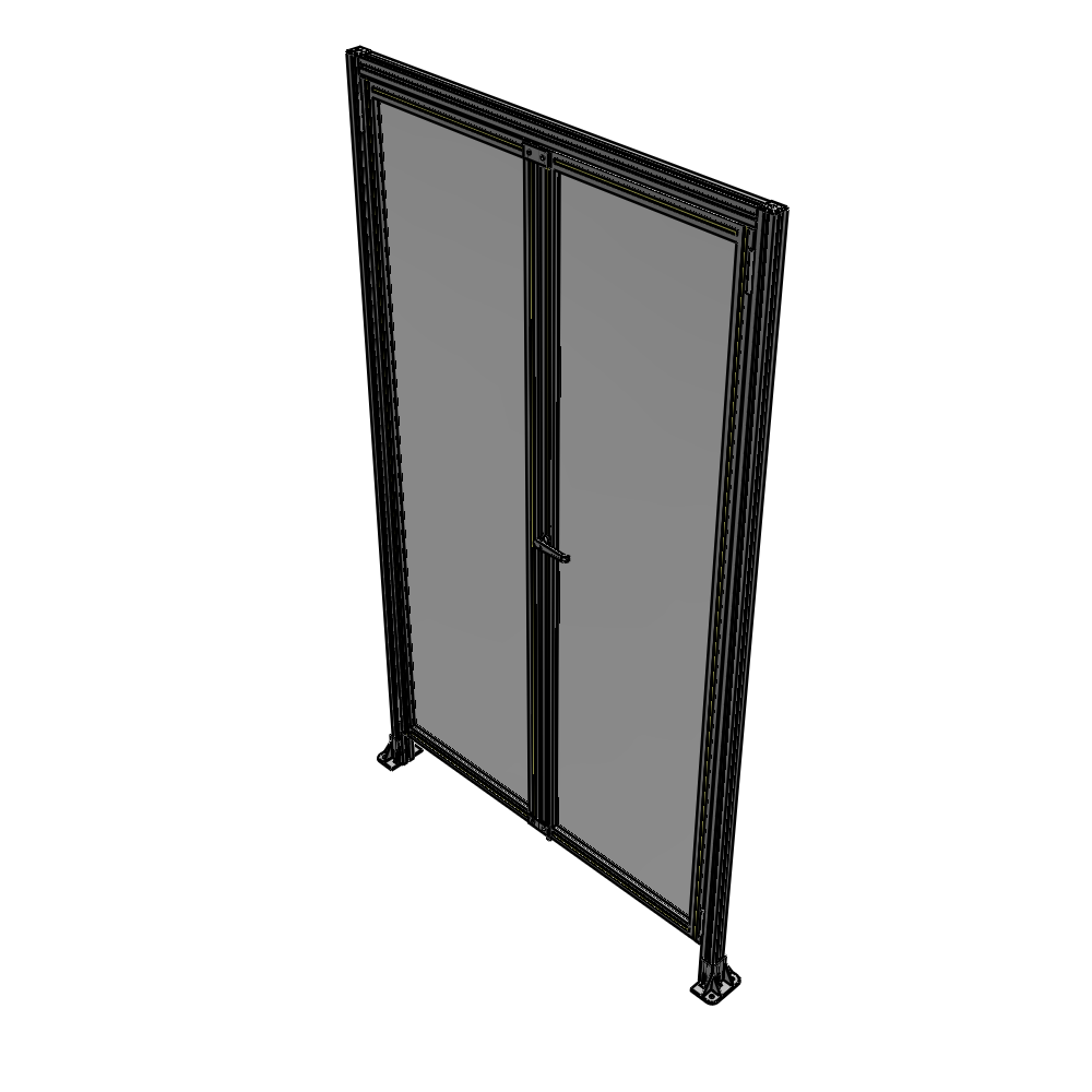 J1-2400-1400-0150-UYPTA GUARDING PANEL 2400MM TALL X 1400MM WIDE 1/4'' POLYCARBONATE