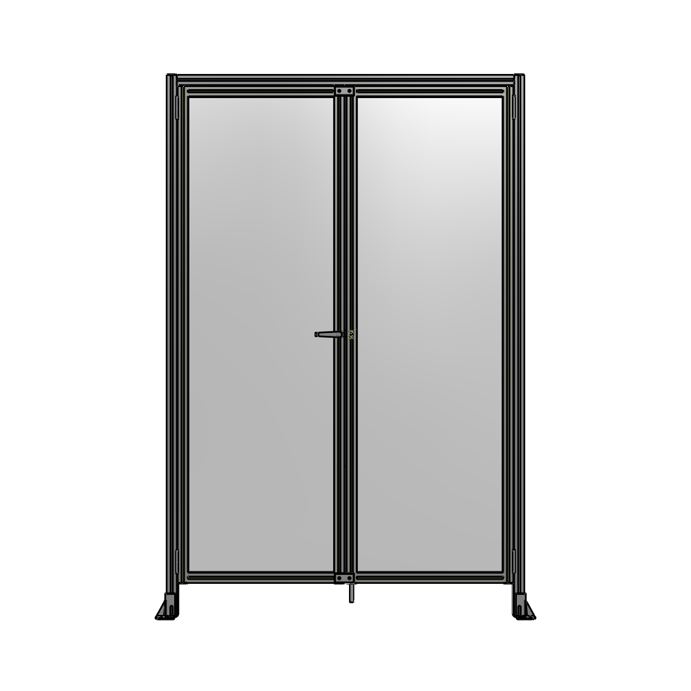 J1-2400-1600-0150-TYPTA GUARDING PANEL 2400MM TALL X 1600MM WIDE 1/4'' POLYCARBONATE