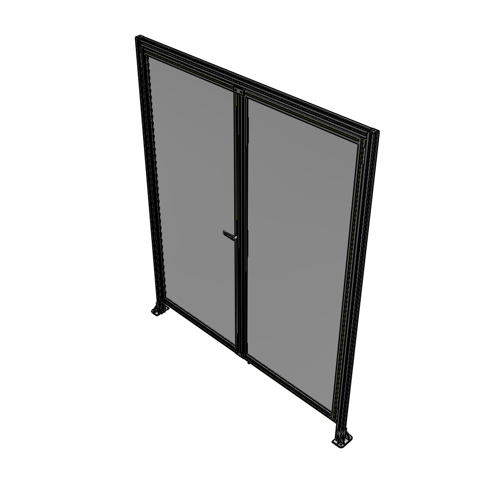 J1-2400-2000-0150-TYPTK GUARDING PANEL 2400MM TALL X 2000MM WIDE 1/4'' POLYCARBONATE
