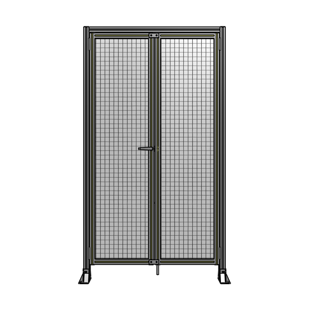 J3-2135-1200-0150-TYMTA GUARDING PANEL 2135MM TALL X 1200MM WIDE 1" MESH
