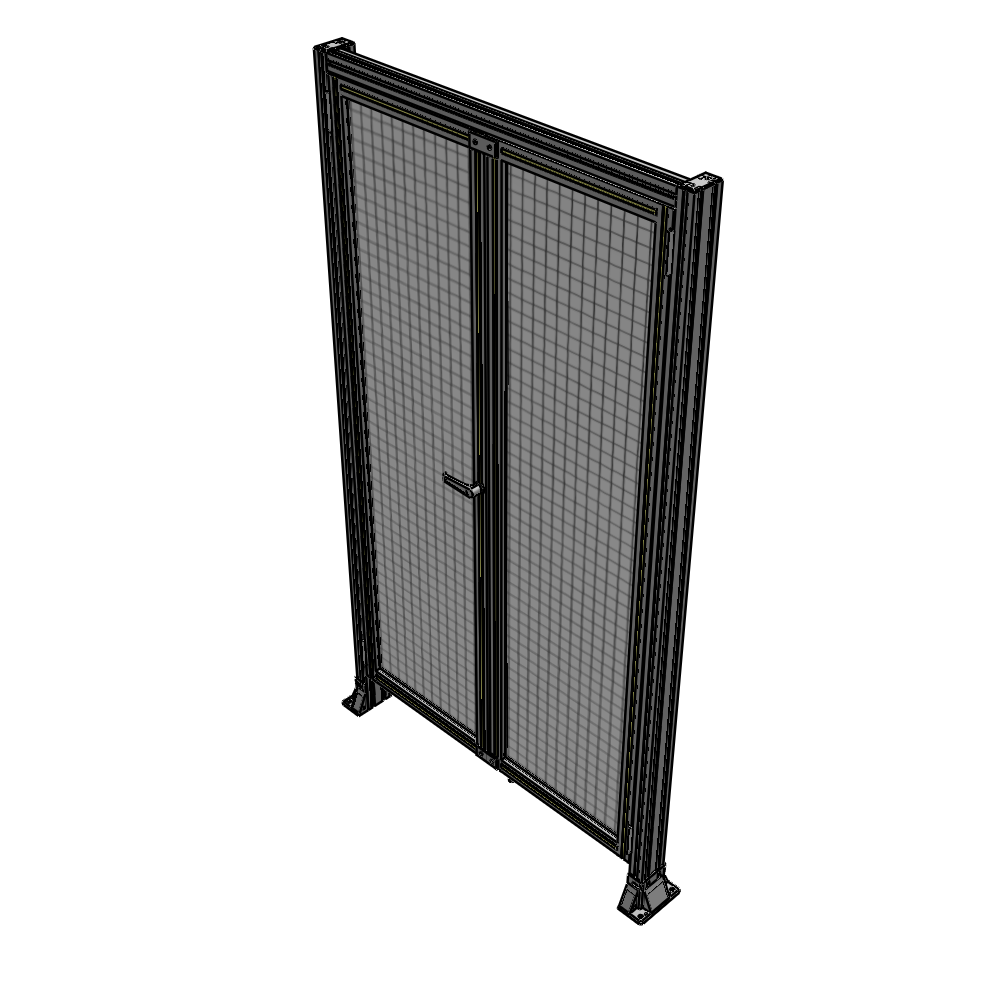 J3-2135-1200-0150-TYMTK GUARDING PANEL 2135MM TALL X 1200MM WIDE 1" MESH