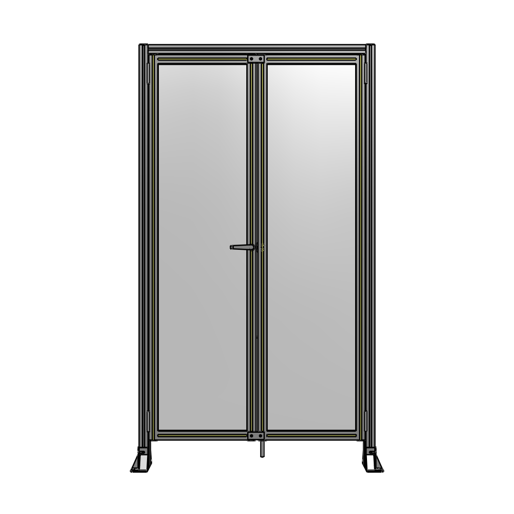 J3-2135-1200-0150-TYPTA GUARDING PANEL 2135MM TALL X 1200MM WIDE 1/4'' POLYCARBONATE