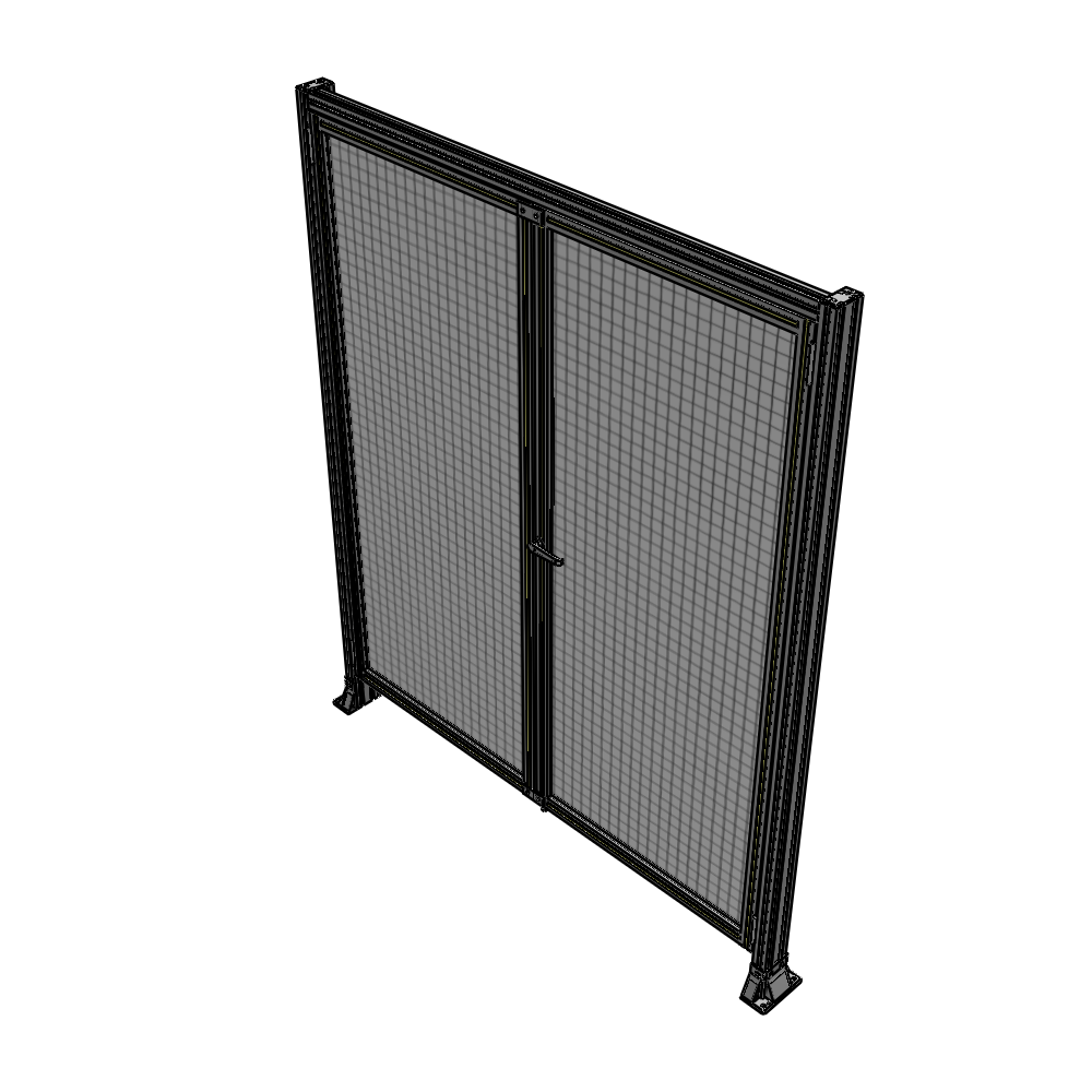 J3-2135-1800-0150-UYMTK GUARDING PANEL 2135MM TALL X 1800MM WIDE 1" MESH