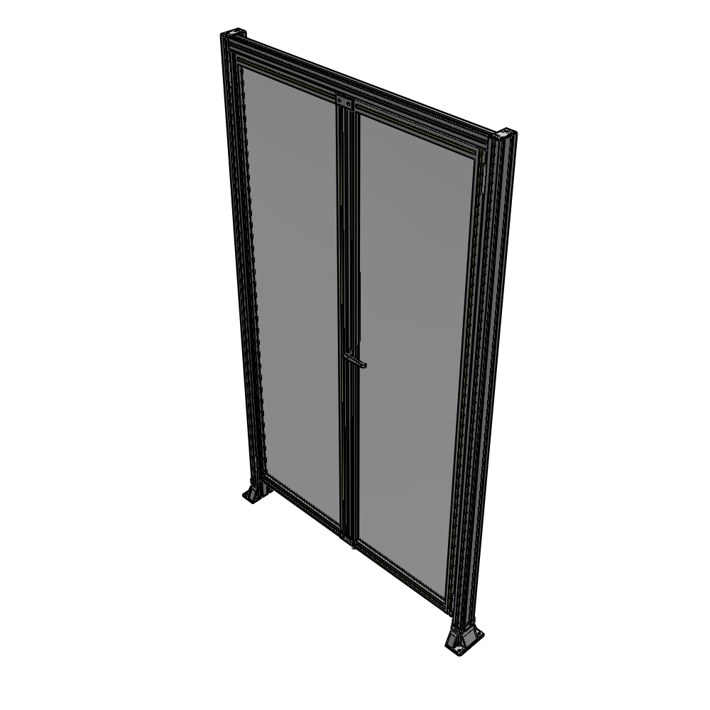 J3-2400-1400-0150-UYPTK GUARDING PANEL 2400MM TALL X 1400MM WIDE 1/4'' POLYCARBONATE