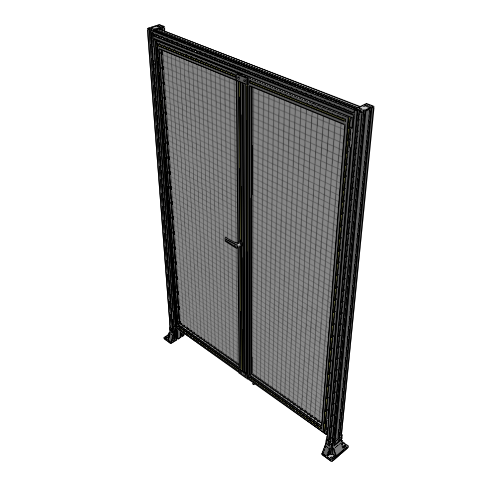 J3-2400-1600-0150-TYMTK GUARDING PANEL 2400MM TALL X 1600MM WIDE 1" MESH