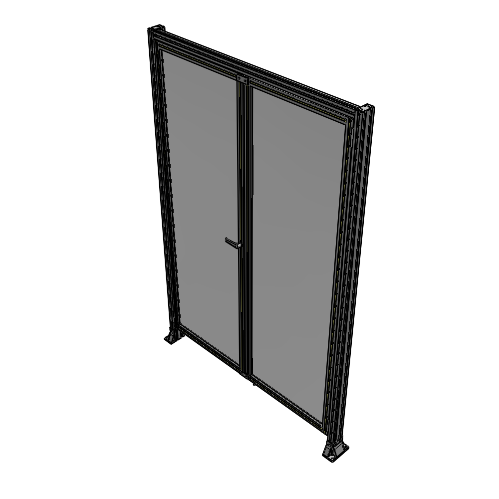 J3-2400-1600-0150-TYPTA GUARDING PANEL 2400MM TALL X 1600MM WIDE 1/4'' POLYCARBONATE
