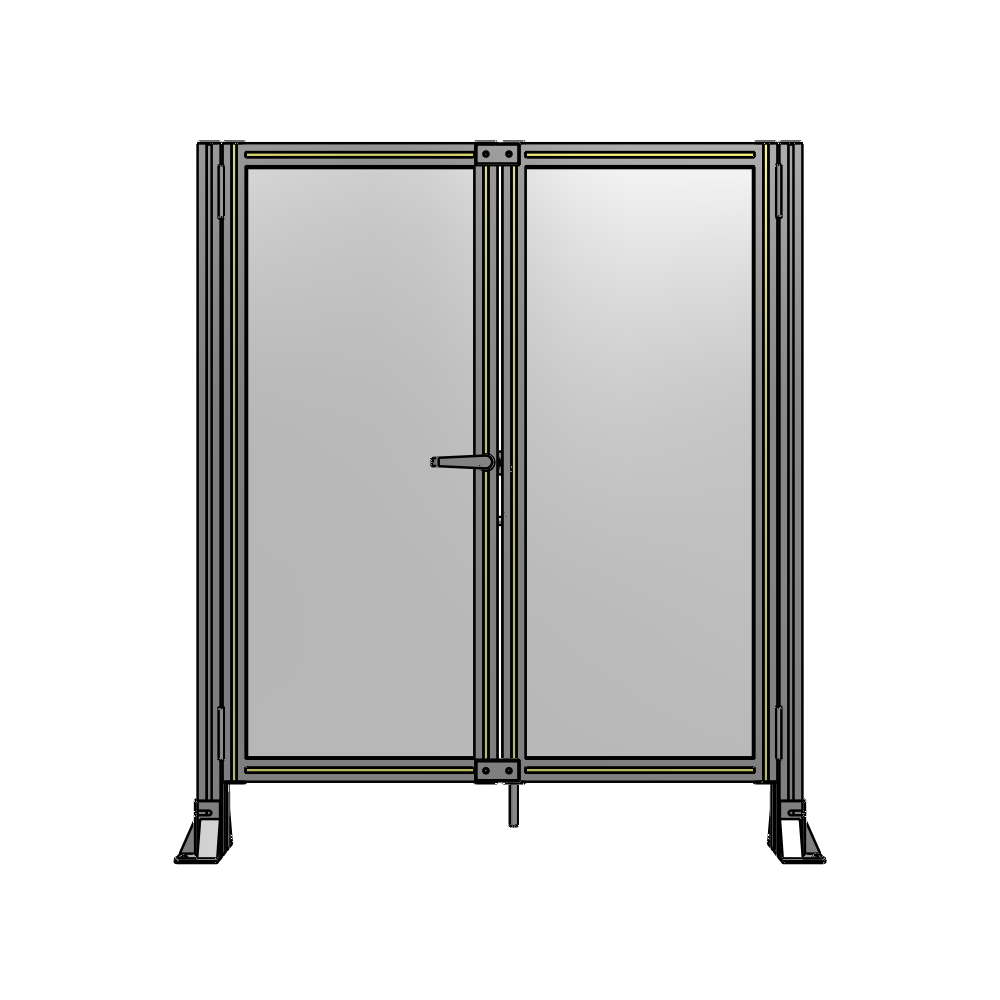 J4-1400-1200-0150-TYPTA GUARDING PANEL 1400MM TALL X 1200MM WIDE 1/4'' POLYCARBONATE