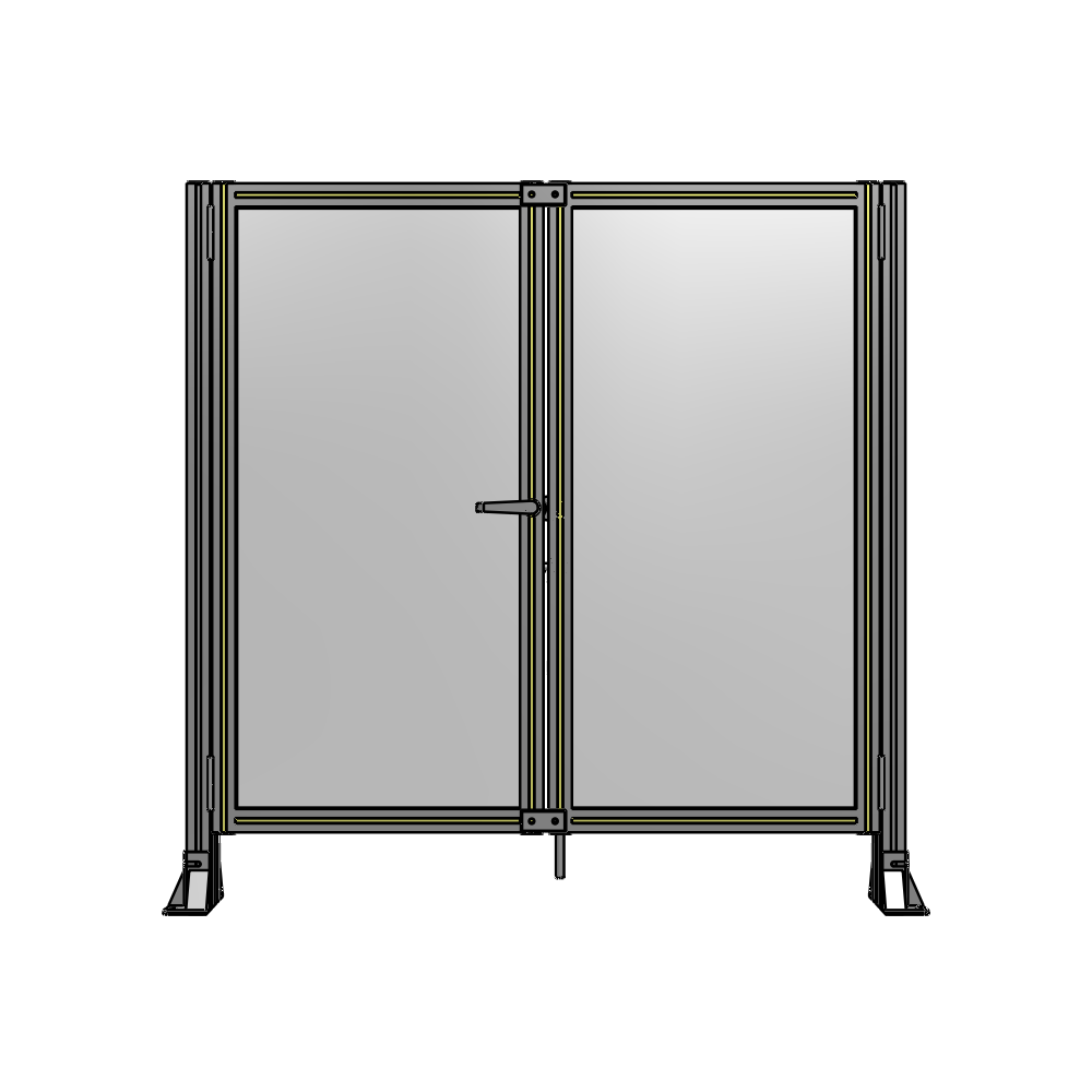 J4-1400-1400-0150-TYPTA GUARDING PANEL 1400MM TALL X 1400MM WIDE 1/4'' POLYCARBONATE