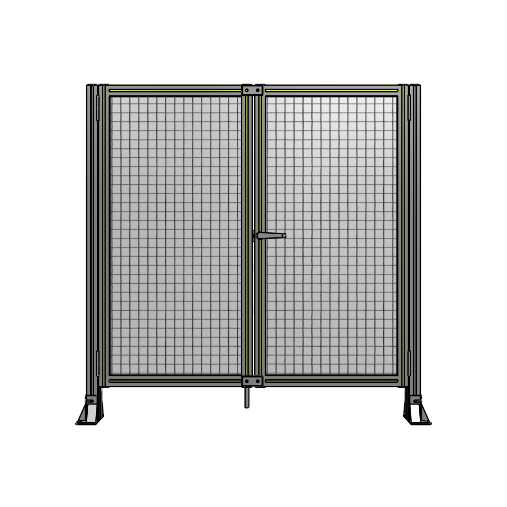 J4-1400-1400-0150-UYMTA GUARDING PANEL 1400MM TALL X 1400MM WIDE 1" MESH