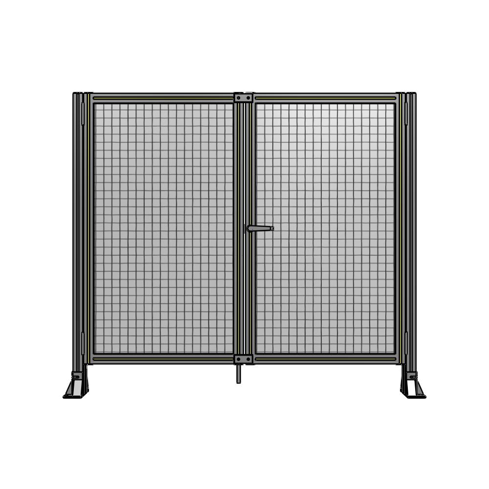 J4-1400-1600-0150-UYMTK GUARDING PANEL 1400MM TALL X 1600MM WIDE 1" MESH