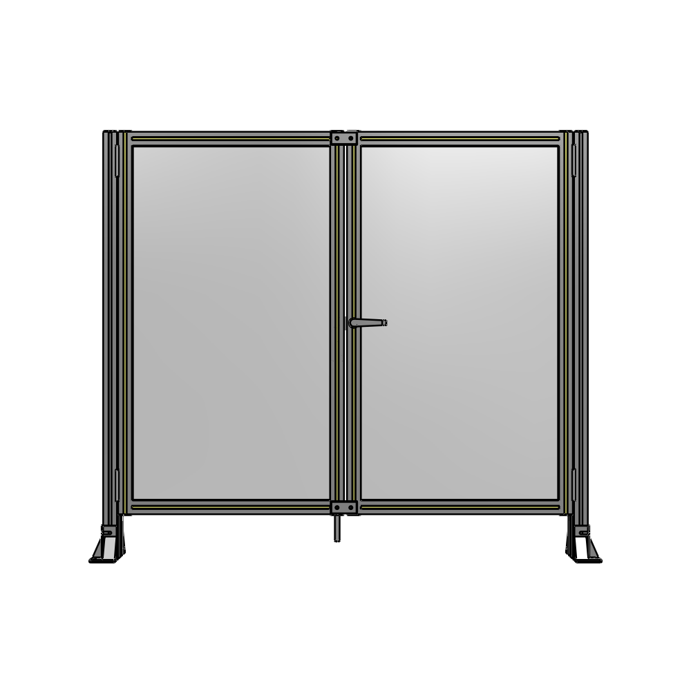 J4-1400-1600-0150-UYPTA GUARDING PANEL 1400MM TALL X 1600MM WIDE 1/4'' POLYCARBONATE