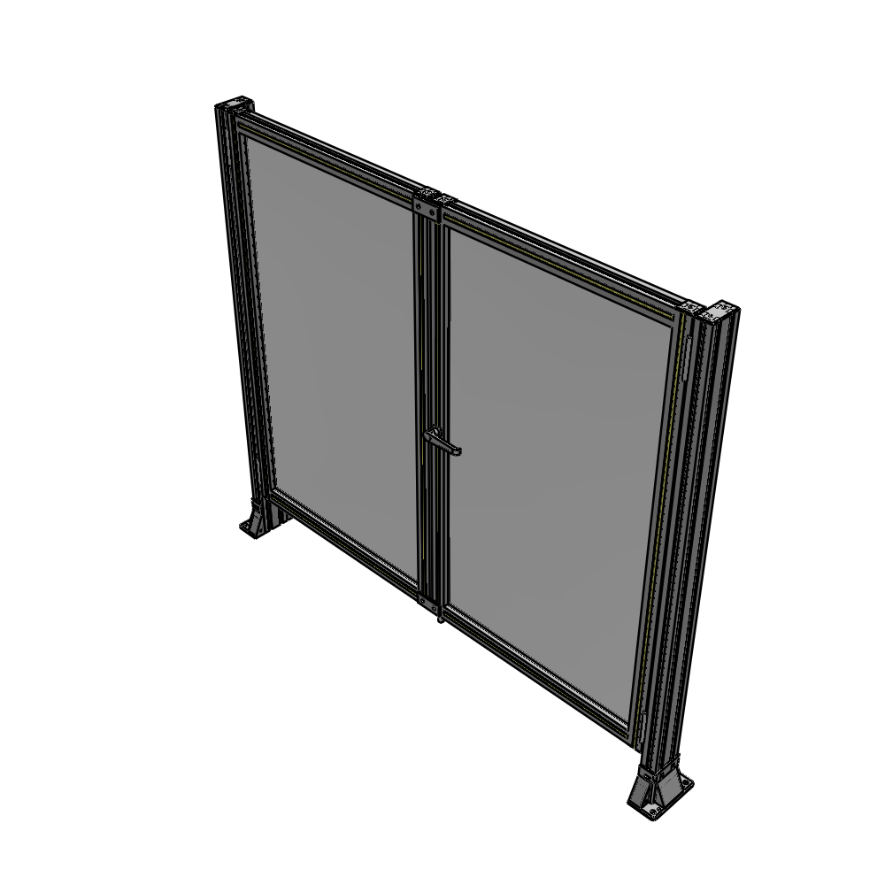 J4-1400-1600-0150-UYPTA GUARDING PANEL 1400MM TALL X 1600MM WIDE 1/4'' POLYCARBONATE