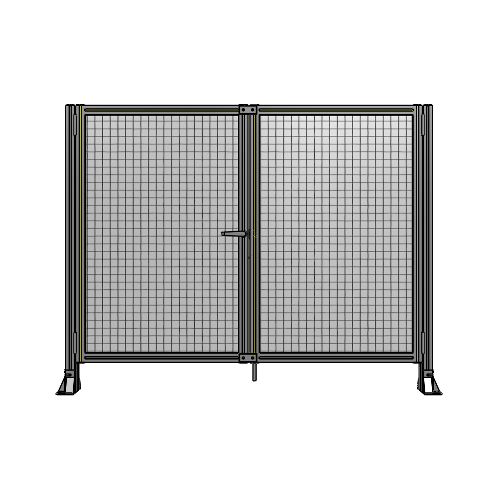 J4-1400-1800-0150-TYMTK GUARDING PANEL 1400MM TALL X 1800MM WIDE 1" MESH