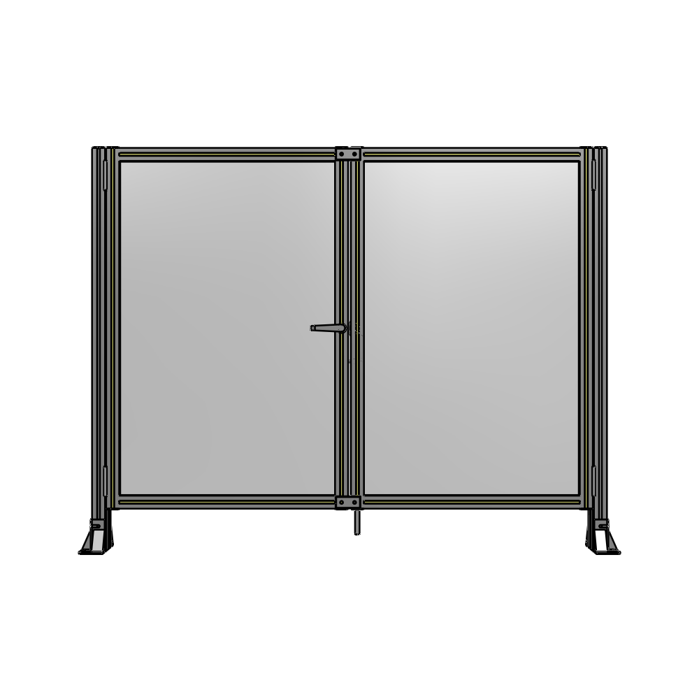 J4-1400-1800-0150-TYPTK GUARDING PANEL 1400MM TALL X 1800MM WIDE 1/4'' POLYCARBONATE