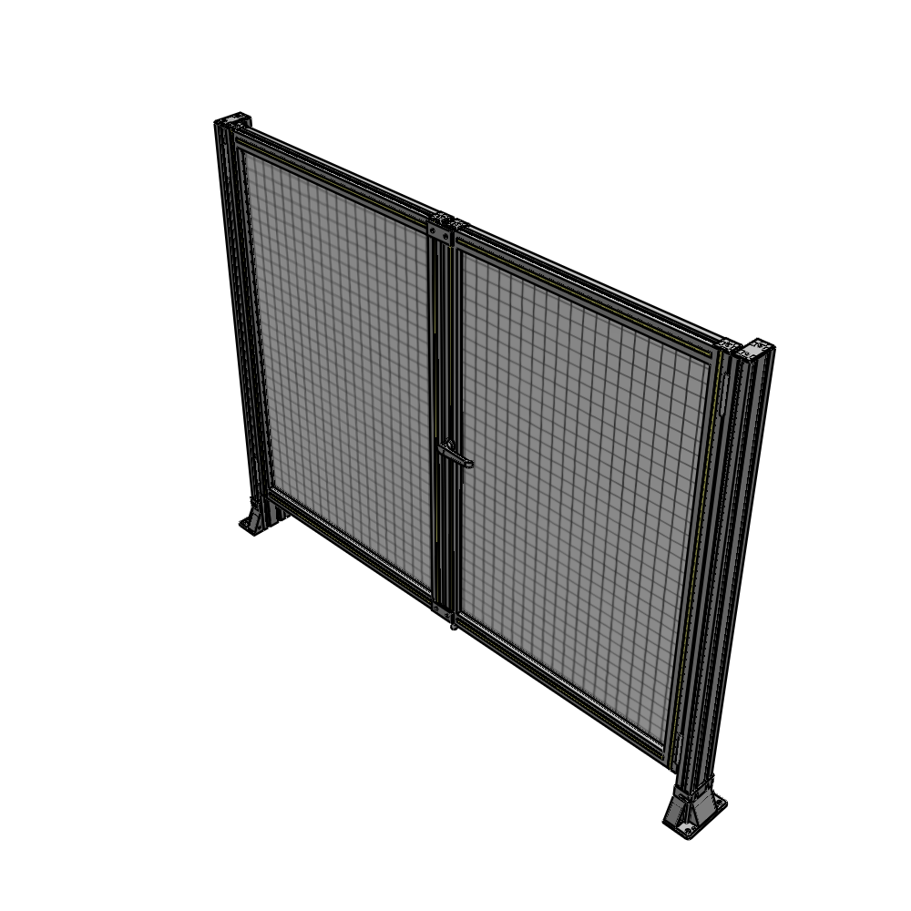 J4-1400-1800-0150-UYMTA GUARDING PANEL 1400MM TALL X 1800MM WIDE 1" MESH