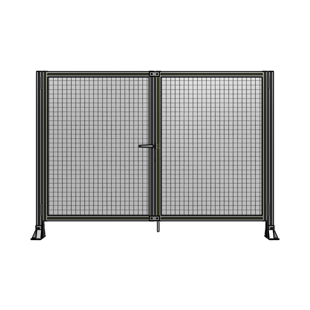 J4-1400-2000-0150-TYMTA GUARDING PANEL 1400MM TALL X 2000MM WIDE 1" MESH