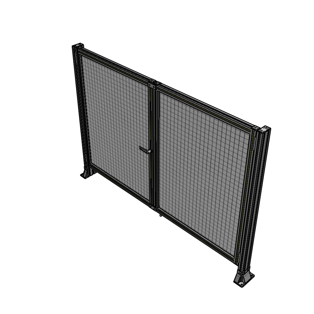 J4-1400-2000-0150-TYMTA GUARDING PANEL 1400MM TALL X 2000MM WIDE 1" MESH