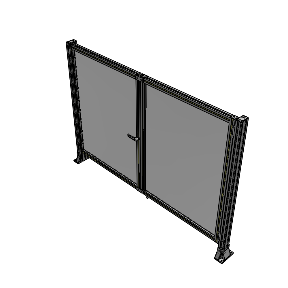 J4-1400-2000-0150-TYPTA GUARDING PANEL 1400MM TALL X 2000MM WIDE 1/4'' POLYCARBONATE