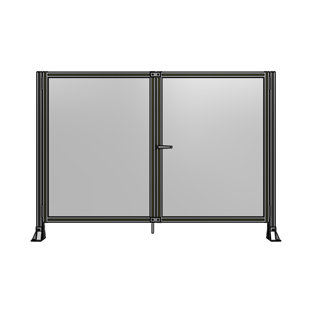 J4-1400-2000-0150-UYPTK GUARDING PANEL 1400MM TALL X 2000MM WIDE 1/4'' POLYCARBONATE