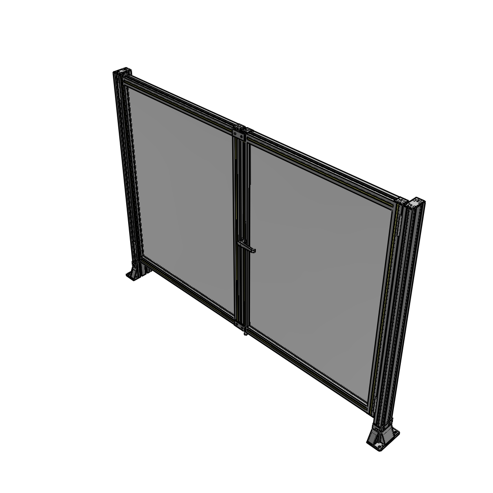 J4-1400-2000-0150-UYPTK GUARDING PANEL 1400MM TALL X 2000MM WIDE 1/4'' POLYCARBONATE
