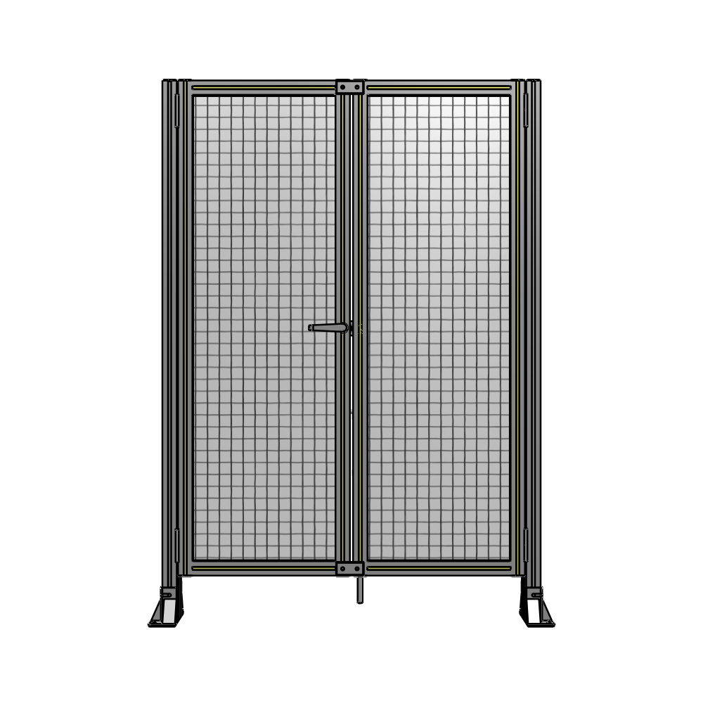 J4-1700-1200-0150-TYMTA GUARDING PANEL 1700MM TALL X 1200MM WIDE 1" MESH