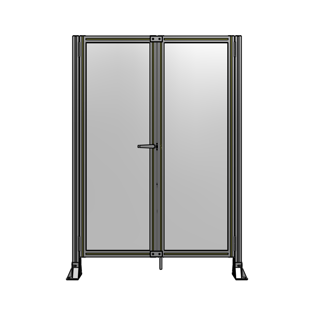 J4-1700-1200-0150-TYPTK GUARDING PANEL 1700MM TALL X 1200MM WIDE 1/4'' POLYCARBONATE