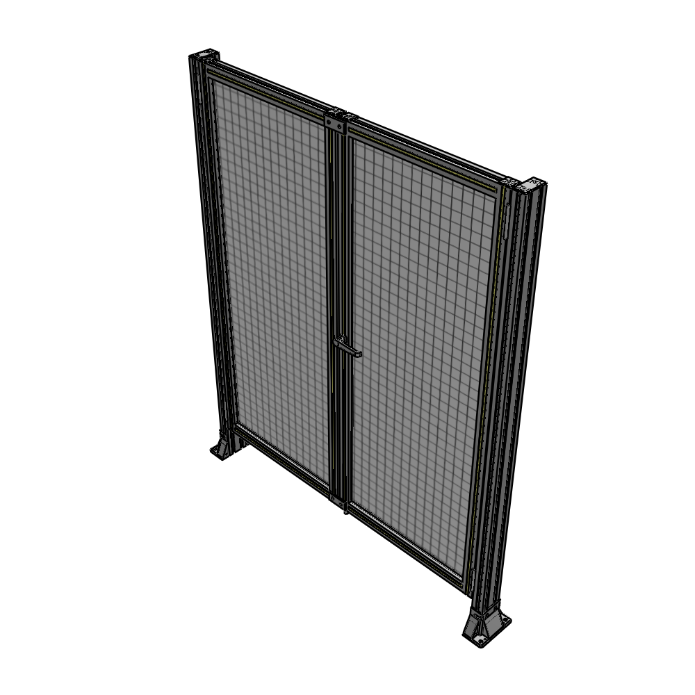 J4-1700-1400-0150-UYMTK GUARDING PANEL 1700MM TALL X 1400MM WIDE 1" MESH