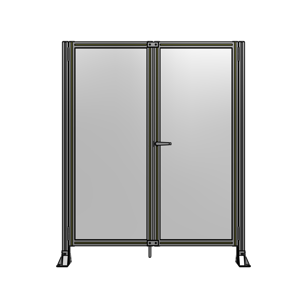 J4-1700-1400-0150-UYPTA GUARDING PANEL 1700MM TALL X 1400MM WIDE 1/4'' POLYCARBONATE