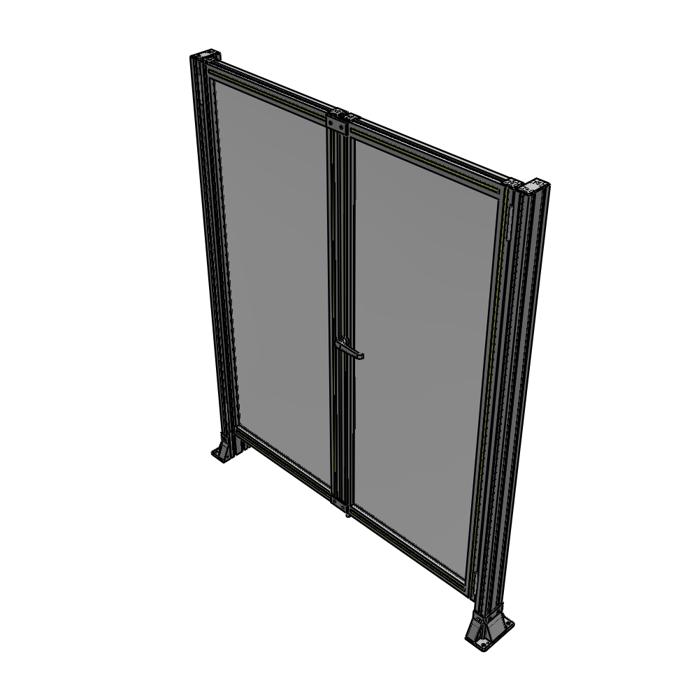 J4-1700-1400-0150-UYPTK GUARDING PANEL 1700MM TALL X 1400MM WIDE 1/4'' POLYCARBONATE