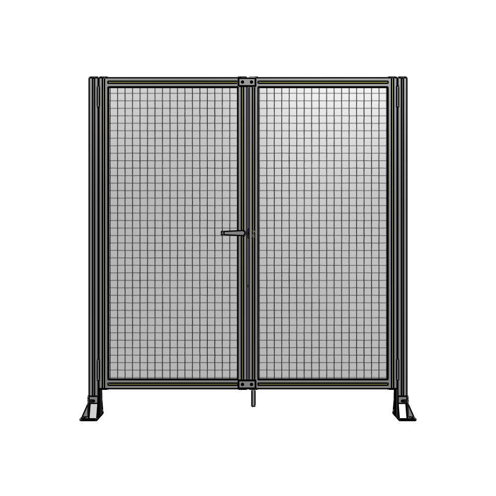 J4-1700-1600-0150-TYMTA GUARDING PANEL 1700MM TALL X 1600MM WIDE 1" MESH