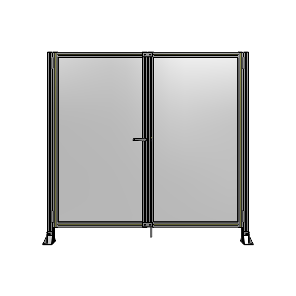 J4-1700-1800-0150-TYPTA GUARDING PANEL 1700MM TALL X 1800MM WIDE 1/4'' POLYCARBONATE