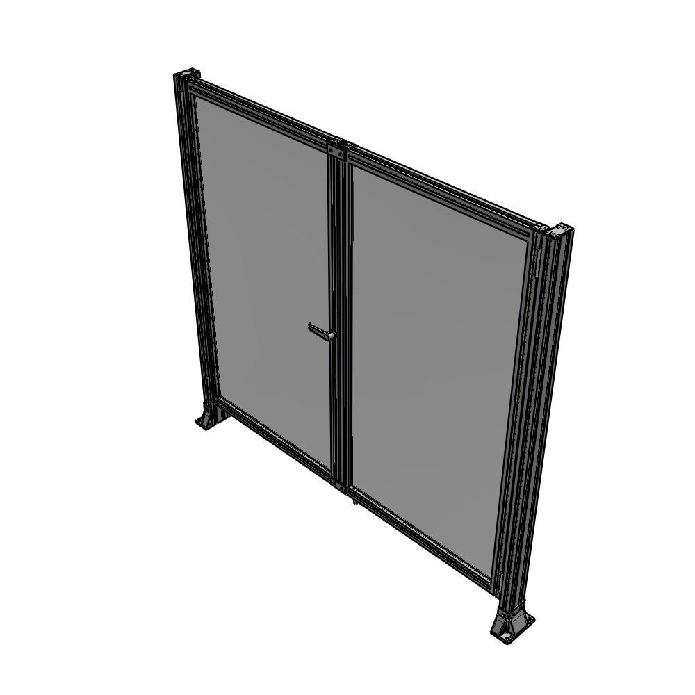 J4-1700-1800-0150-TYPTA GUARDING PANEL 1700MM TALL X 1800MM WIDE 1/4'' POLYCARBONATE