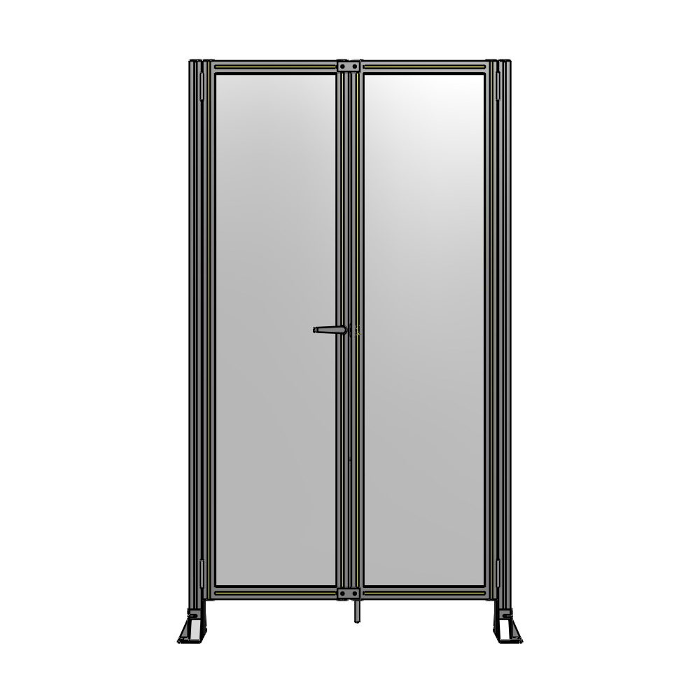 J4-2135-1200-0150-TYPTK GUARDING PANEL 2135MM TALL X 1200MM WIDE 1/4'' POLYCARBONATE