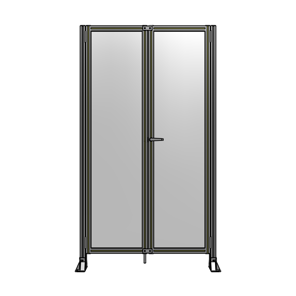 J4-2135-1200-0150-UYPTA GUARDING PANEL 2135MM TALL X 1200MM WIDE 1/4'' POLYCARBONATE