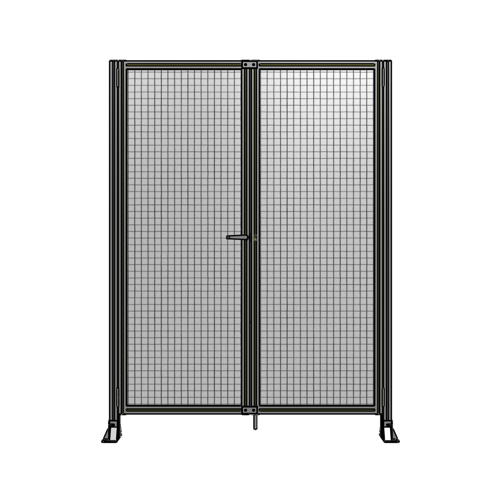 J4-2135-1600-0150-TYMTA GUARDING PANEL 2135MM TALL X 1600MM WIDE 1" MESH