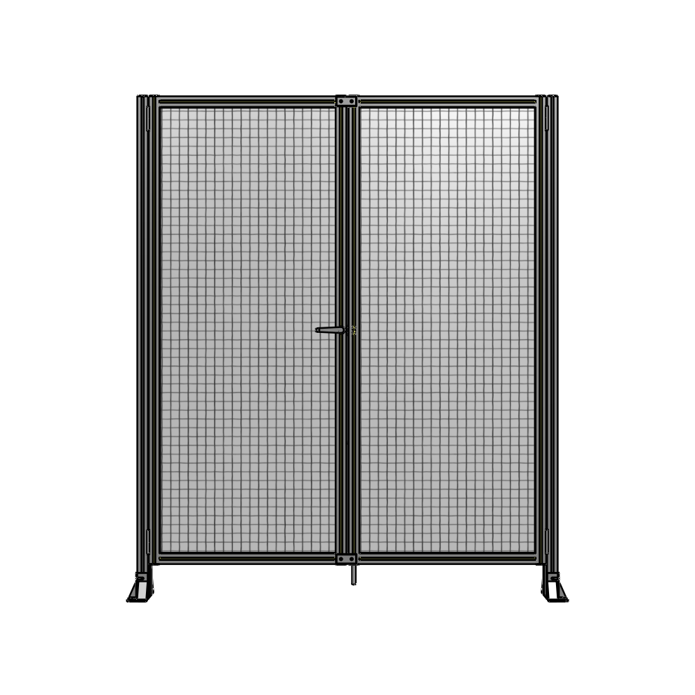J4-2135-1800-0150-TYMTA GUARDING PANEL 2135MM TALL X 1800MM WIDE 1" MESH
