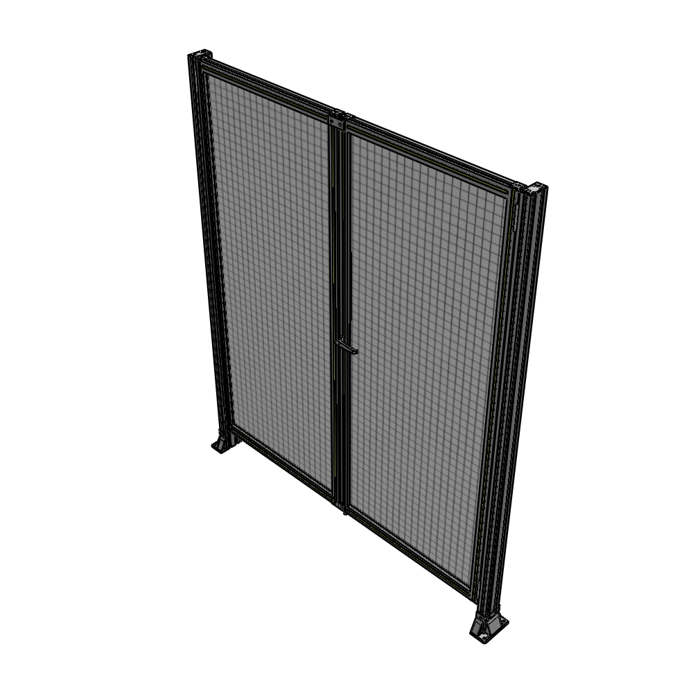 J4-2135-1800-0150-UYMTA GUARDING PANEL 2135MM TALL X 1800MM WIDE 1" MESH