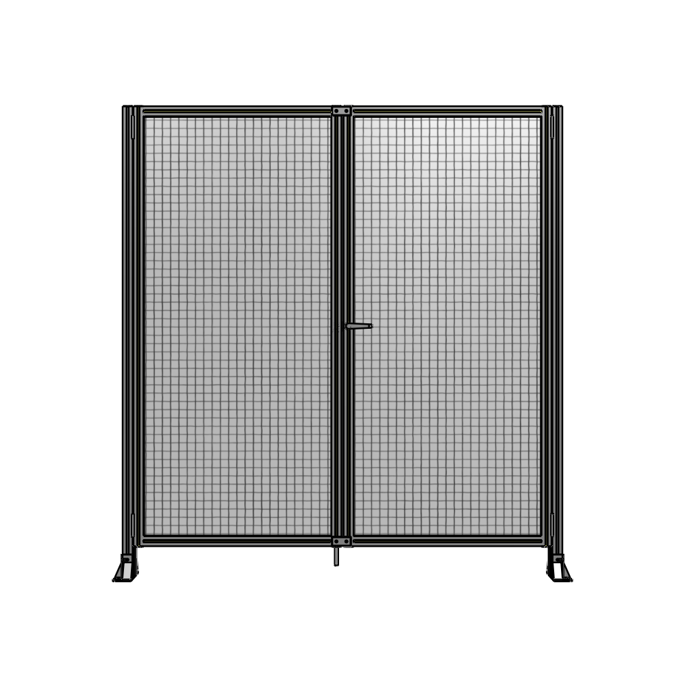 J4-2135-2000-0150-UYMTA GUARDING PANEL 2135MM TALL X 2000MM WIDE 1" MESH