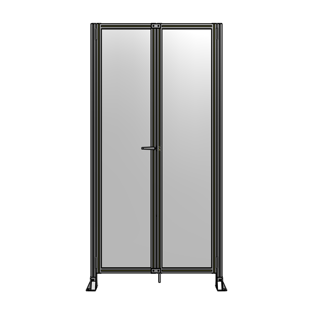 J4-2400-1200-0150-TYPTK GUARDING PANEL 2400MM TALL X 1200MM WIDE 1/4'' POLYCARBONATE
